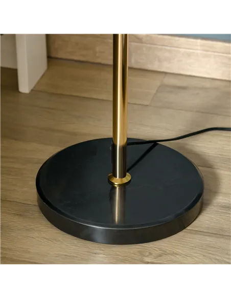 HOMCOM 160cm Dandelion-Crystallite Floor Lamp, with Foot Switch
