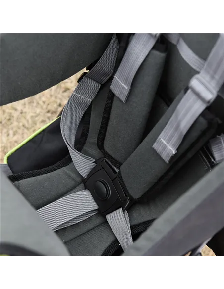 HOMCOM Baby Hiking Backpack Carrier Child Carrier with Ergonomic Hip Seat Detachable Rain Cover Adjustable Straps Stand for Todd