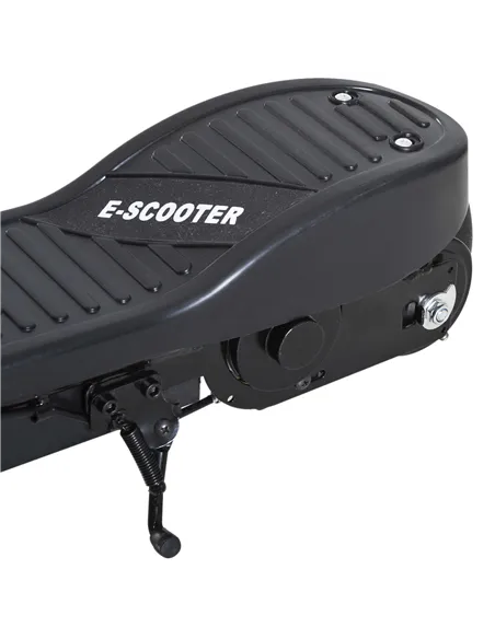 HOMCOM Folding Kids Electric Scooter Ride on Toy, Age 7-14-Black
