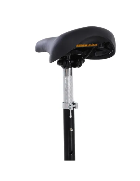 HOMCOM Foldable Electric Scooter for Kids 12V 120W W/Brake Kickstand -Blue