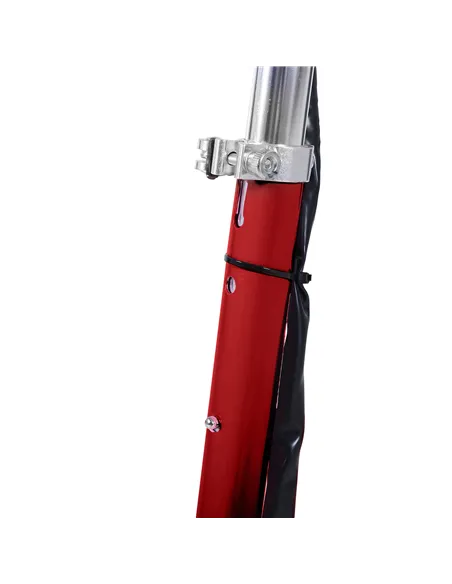 HOMCOM Foldable Electric Scooter for Teens Over 7 years old 12V Battery 120W-Red