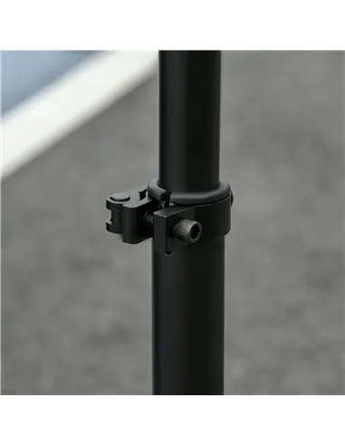 HOMCOM Electric Scooter, 120W Motor E-Scooter, Adjustable Height, Rear Brake for Ages 6+ Years - Black