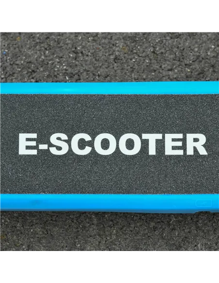 HOMCOM Electric Scooter, 120W Motor E-Scooter, Adjustable Height, Rear Brake for Ages 6+ Years - Blue