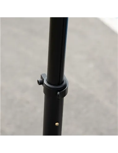 HOMCOM Folding Electric Scooter with Brake, for Ages 6+ Years, 8km/h Maximum Speed, Blue