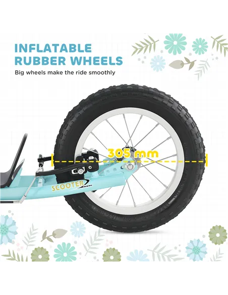 HOMCOM Teen Kids Stunt Scooter w