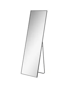 HOMCOM Full Length Dressing Mirror, Floor Standing or Wall Hanging, Aluminium Alloy Framed Full Body Mirror for Bedroom, Living 