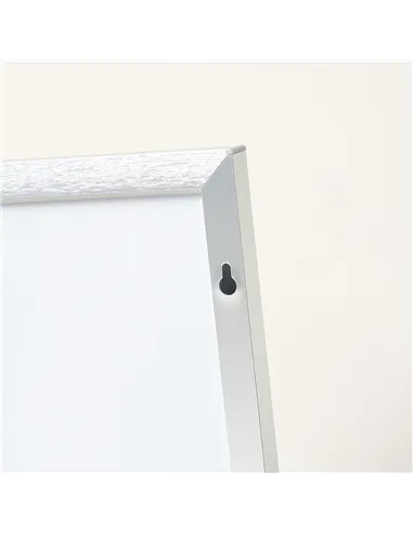 HOMCOM Full Length Mirror Wall-Mounted, 160 x 40 cm Freestanding Rectangle Dressing Mirror for Bedroom, Living Room, Silver Fram