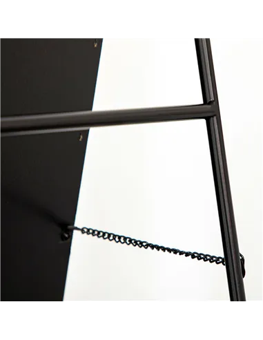 HOMCOM Full Length Mirror Free Standing Mirror Dressing Mirror with PS Frame Modern Wall Mirror for Living Room and Bedroom 34 x