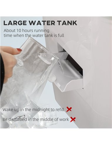 HOMCOM Air Cooler, Mobile Cooling Fan Humidifier Air Conditioner with 15L Water Tank, Oscillation, Remote, Timer, 32x37x74cm