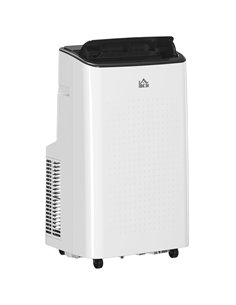 HOMCOM 12000 BTU App-Controlled Mobile Air Conditioner - White