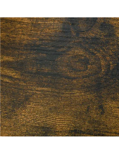 HOMCOM Industrial Side Table with Drawer, Sofa Table, Bedside Cabinet with Storage Shelf, Slim Nightstand for Living Room, Bedro