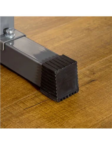 HOMCOM Adjustable Weight Bench, Foldable Bench, with Barbell Rack, Grey