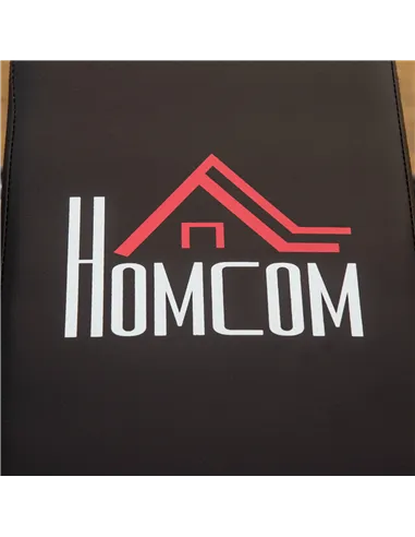 HOMCOM Adjustable Weight Bench, Foldable Bench, with Barbell Rack, Black