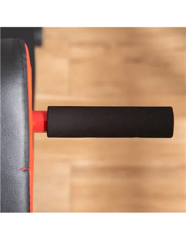 HOMCOM Multifunction Weight Bench with 2 Dumbbells, 7-Level Adjustable Hyper Extension Sit-up Bench