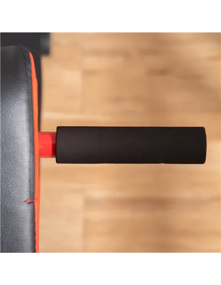 HOMCOM Multifunction Weight Bench with 2 Dumbbells, 7-Level Adjustable Hyper Extension Sit-up Bench