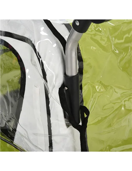 HOMCOM Baby Bike Trailer Cover, Anti Dust Rain Snow, Cold Wind, 76 x 61 x 61 cm