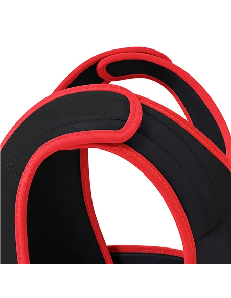 HOMCOM 20kg Weighted Vest, Adjustable Running Weight Vest with 38 Weight Bags for Men or Women Cardio Exercise, Black and Red