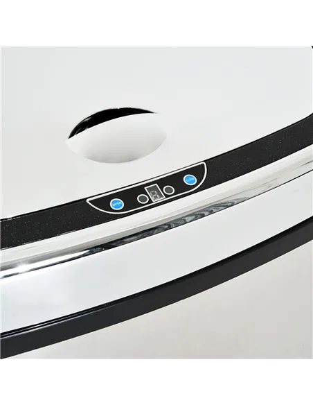HOMCOM 68L Sensor Dustbin Stainless Steel Automatic Kitchen Waste Bin Silver