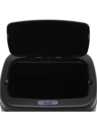 HOMCOM 20L LUXURY Automatic Sensor Dustbin Kitchen Waste Bin Rubbish Trashcan Auto Dustbin Stainless Steel with Bucket 33*25*42.