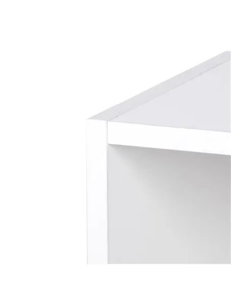 HOMCOM Wall Mounted Coat Hanger Hooks Rack Stand Hallway Coat Rack Rail & Storage Shelf Hanging Coat Organizer (White)
