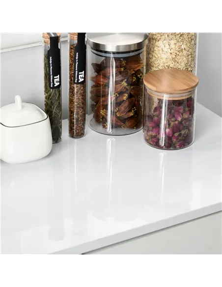 HOMCOM High Gloss Frame Sideboard, Push-Open Design with 2 Drawer for Living Room, Bedroom, 74H x 79W x 36Dcm, White