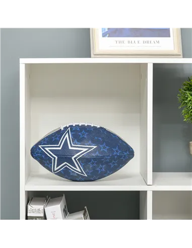 HOMCOM 3-tier 9 Cubes Storage Unit Particle Board Cupboard Bookcase Organiser Home Office Shelves, White