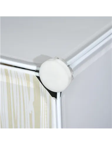 HOMCOM Six Cube Modular Storage Storage Unit - White