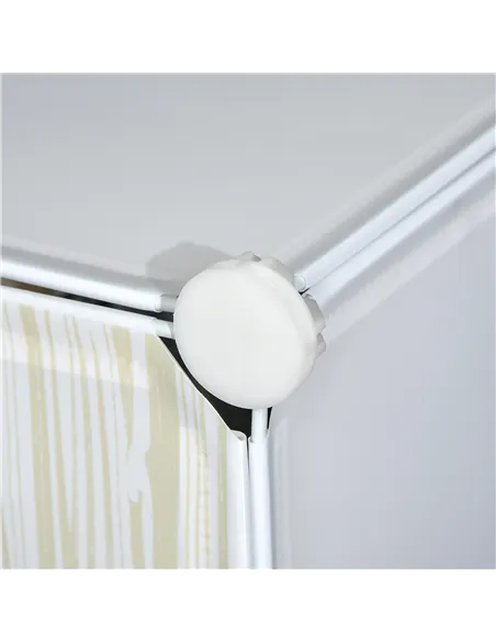 HOMCOM Six Cube Modular Storage Storage Unit - White