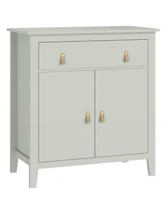 HOMCOM Farmhouse Style Sideboard - Light Green