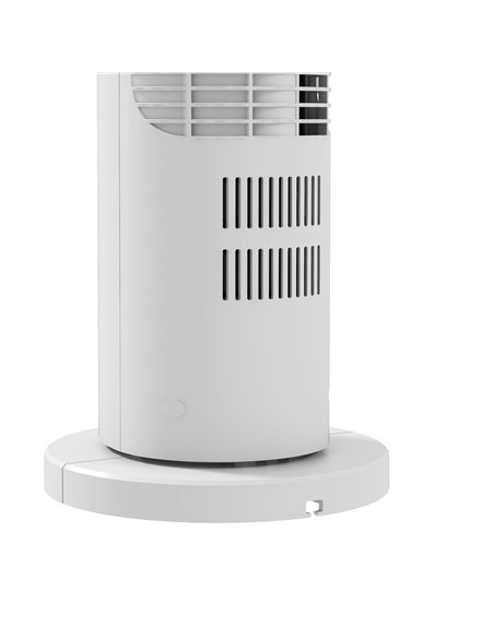 HOMCOM 31" Oscillating Tower Fan with Remote Control, 4H Timer, 3 Speed 3 Modes, Quiet Electric Floor Standing Fan for Home Bedr