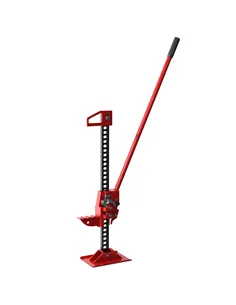 HOMCOM 3 Tonne Farm Jack, 48" High Lift Jack for 4x4 Tractors Trucks Agricultural Lifting, Red