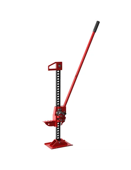 HOMCOM 3 Tonne Farm Jack, 48" High Lift Jack for 4x4 Tractors Trucks Agricultural Lifting, Red