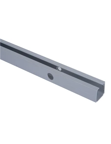 HOMCOM 6.5FT/2000mm Modern Sliding Barn Door Closet Hardware Track Kit Aluminium Track System Unit For Single Wooden Door