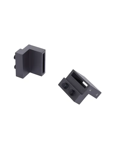 HOMCOM 6.6FT Carbon Steel Sliding Door Kits Barn Hardware Closet Set Antique Style Track System For Single Wooden Door