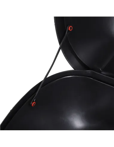 HOMCOM 24L Motorcycle Trunk Hard Tail Bike Top Box Rack Mount Luggage Helmet Storage Carrier Case Universal Scooter w/Keys & Pla