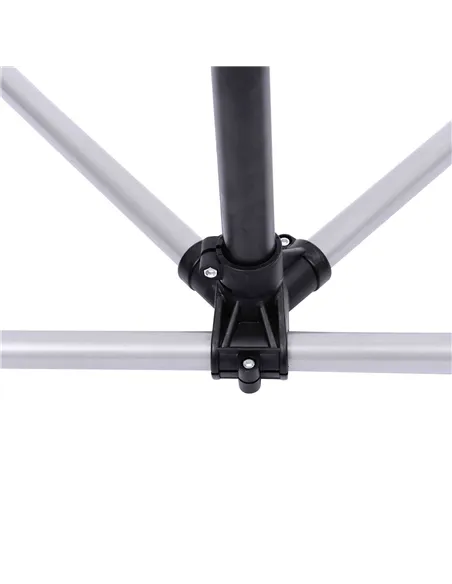 HOMCOM Bike Repair Stand Workstation, Bicycle Maintenance Workstand, Height Adjustable, with Tool Tray & 360° Rotating Adjustabl