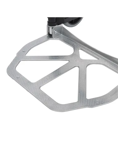 HOMCOM Aluminium Folding Hand Truck Trolley, Heavy Duty Foldable Sack Cart with Adjustable Telescoping Handle, 70KG Load Capacit