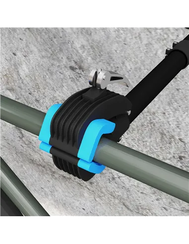 HOMCOM Bike Repair Stand, with Adjustable Clamp, Black