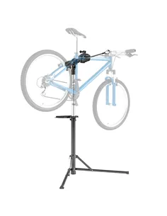 HOMCOM Bike Repair Stand, Max Load 40kg, Foldable, Height Adjustable, for Road Bike, Mountain Bike, E-bike