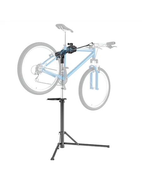 HOMCOM Bike Repair Stand, Max Load 40kg, Foldable, Height Adjustable, for Road Bike, Mountain Bike, E-bike
