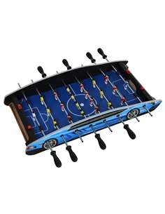 HOMCOM 29 Inch Mini Tabletop Football Foosball Gaming Table  Play Fun Game Toy 74.5L x 36.1W x 12H CM