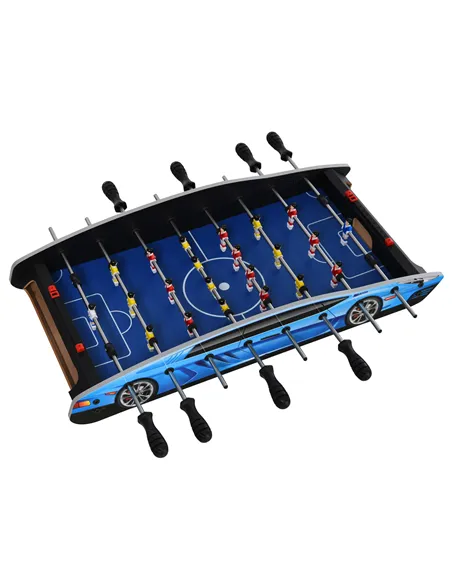 HOMCOM 29 Inch Mini Tabletop Football Foosball Gaming Table  Play Fun Game Toy 74.5L x 36.1W x 12H CM