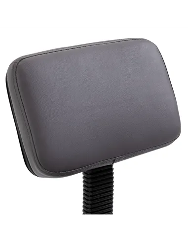 HOMCOM Beautician's Swivel Salon Chair w/ Padded Seat Back 5 Wheels Adjustable Height Salon Hairdressers Tattoo Spa Rolling Cush