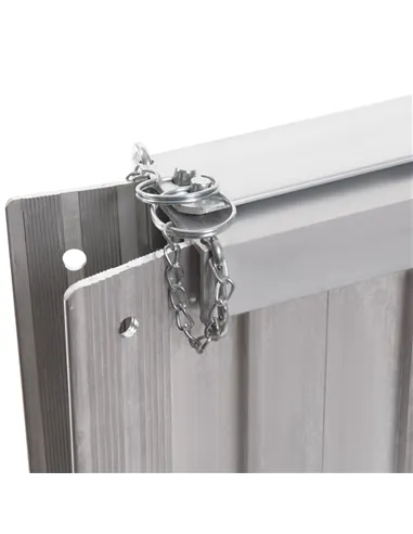 HOMCOM 2ft Folding Aluminum Wheelchair Ramp Scooter Portable Mobility Assist Suitcase Access Aid Disabled