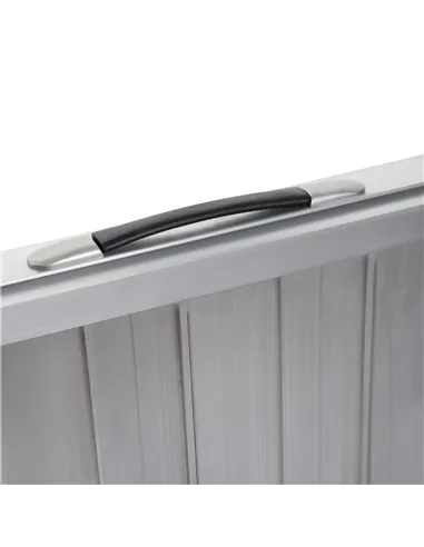 HOMCOM 2ft Folding Aluminum Wheelchair Ramp Scooter Portable Mobility Assist Suitcase Access Aid Disabled