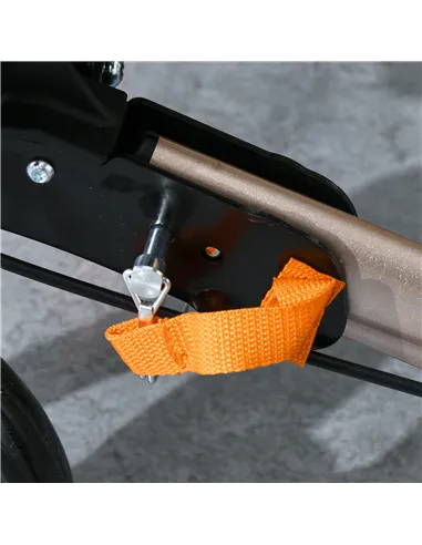 HOMCOM 4 Wheel Rollator with Seat and Back, Folding Mobility Walker with Carry Bag, Adjustable Height, Dual Brakes, Cane Holder,