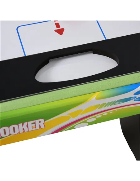 HOMCOM Folding Multi Gaming Table 4 in 1 Hockey, Football Table, Table Tennis, Billiards For Play Fun