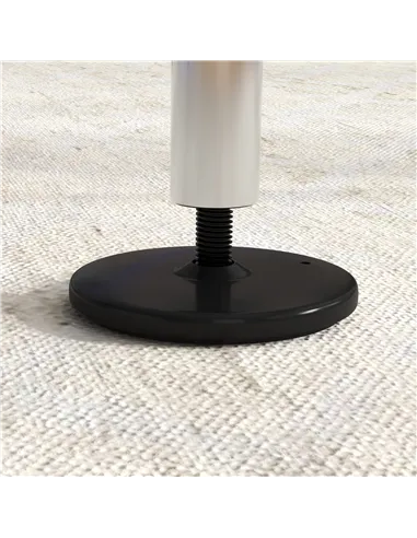 HOMCOM Adjustable Height, Foldable Kids Gymnastics Bar w/ Non-slip Rubber Floor Rings, for 3+ Years, Purple