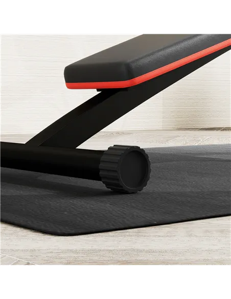 HOMCOM Multi-purpose Exercise Equipment Mat Non-slip Floor Protector Gym Fitness Training Workout Mat, 200 x 100cm