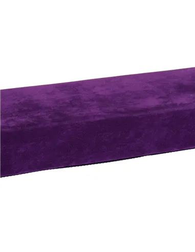 HOMCOM 2.4M 8FT Gymnastics Folding Balance Beam Home Gym Training Exercise Sports - Purple